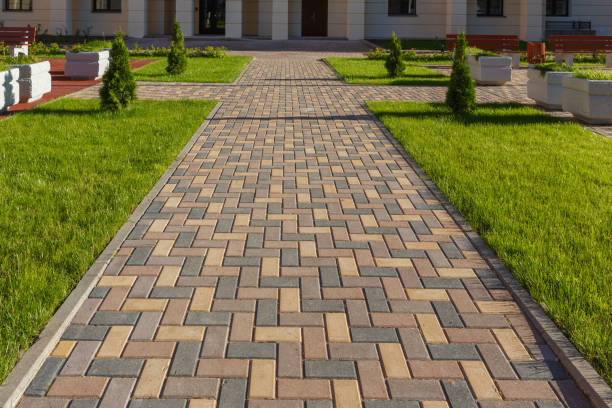 Permeable Paver Driveway in Oswego, IL